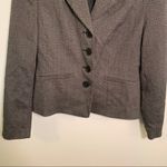 East 5th 4 Button Blazer Charcoal Gray Stretch Photo 3