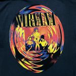 Nirvana Nevermind Grunge Band T-Shirt Size Extra Large Photo 2