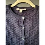 Etcetera  size Small Cable Knit Button-Up Cardigan Sweater, Size Small Photo 1