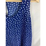 Pleione  Blue White Patterned Flow Tank Size Small Photo 1