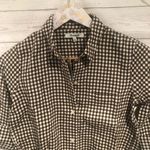 Madewell NWT Flannel Tie front shirt gingham check Photo 3