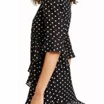 Q&A. LA Q+A Los Angeles Womens Black Polka Dot Mini Tulip Dress, XL - New! Photo 1