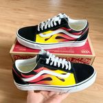 Vans  Old Skool 'Flames' Women 9.0 US Mens 7.5 US Photo 0