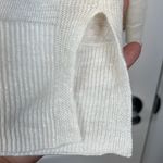 Talbots  White Button Cardigan 100% Linen Sweater Size Small EUC #5760 Photo 3