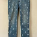 Stella McCartney !!!! Gorgeous jeans with embroidered detail. Size 25 EUC. Photo 3