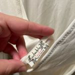 Free People  Cream Long Sleeve Bodysuit Photo 3