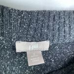J.Jill Women Silk Cotton Knit Skirt Size SP Black Speckled Sweater Office Career Gray Photo 4