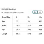 NEW Strapless Oversized Bow Applique Evening Gown Maxi Dress L Red Size L Photo 3