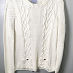 Laura Scott  Women's Vintage Ivory Knit Sweater Gilmore‎ Girls Y2K Size Large Photo 0