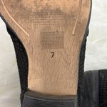 Seychelles  Size 7 Black Reunited Snake Skin Suede Leather Heeled Booties Photo 11