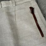 Harvé Benard  Linen Blend Wide Leg Pants High Waist Trousers Size‎ 12 Ride hunt Photo 7