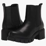 Madden Girl Women’s Tessa Chelsea Black Boot Photo 0