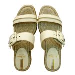 Sam Edelman New! Leather Carson Platform Wedge Sandals Off White Women Size 8.5 Photo 0