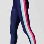 Carbon 38 PAPER x  Sport Stripe High Rise Leggings S Photo 1
