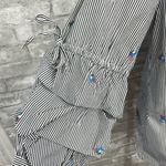 Sanctuary Saffron Cotton Striped Tiered-Sleeve Top Photo 2