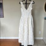 House Of CB House of‎ CB 'Emmelina' Vintage Ivory Floral Embroidered Corset Sundress NWOT  S Photo 9