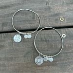 ALEX AND ANI Silver Boston Red Sox Charm Bracelet Set Photo 1