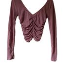 Forever 21  Women’s Long Sleeve Blouse SzS Photo 4