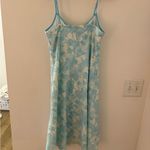 Studio 1940 VINTAGE  sun dress blue and white 100% cotton size 6 Photo 3