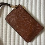 icolrae Brown Large Faux Leather Tote Bag Photo 3