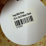 Princess Polly  Yellow FREYA Mini Dress Size 4 Photo 5