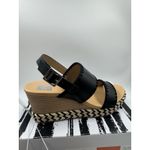 Dolce Vita Black Esmaya Espadrille Platform Wedge Sandals NEW Size 8.5 Photo 6