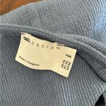 ASOS Petite blue oversized v neck dress size 2 Photo 2