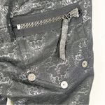 THOMAS WYLDE Black Metallic Skull Graphic Pants, Size 0 Photo 4