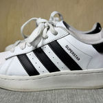 Adidas  Superstar Sneakers White Black Women’s Size 6 Shell Toe Casual Shoes Photo 0