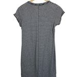 Rag and Bone The Slub Striped Mini T-Shirt Dress in Black/White Size M Photo 7