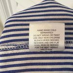 Pink Rose Pink‎ Rose Blue and White Stripe 3/4 Sleeve Top Size Medium Photo 6