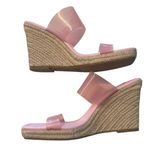 Steve Madden Steven New York Womens 9.5 Malaya Espadrille Sandal Pastel Pink Bratz Barbie Y2K Photo 2