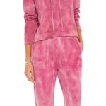 Love Shack Fancy Anarosa Pink Hoodie Bordeaux hand Dye small Photo 6