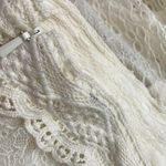 Free People Lace Wide Leg Culottes Shorts Sheer Lacy Pants Ivory Boho Womens 10 Photo 9