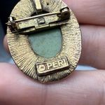 Cameo Lady Face Retro Brooch Pin Signed Peri Photo 11