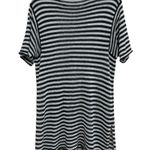 Eileen Fisher  100% Organic Linen Knit Striped Shirt Dress - Size S Photo 1