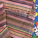 Robert Graham  Colorful Stripes Button Down Blouse - Size Medium Photo 7