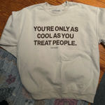 Our Seasons Sweatshirt White Size L Photo 0