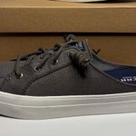 Sperry  Crest Vibe Mule Sneaker in Grey Canvas Photo 0