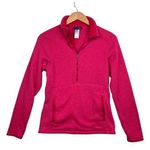 Patagonia women’s medium middle layer, half zip jacket in fuschia pink  Photo 0