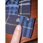 Burberry London Plaid Mini Halter Neck Dress Women Large Blue Plaid Babydoll Y2K Photo 7