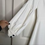 Alexis Ellena Bishop-Sleeve Mini Dress in White Photo 4