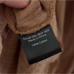 Jenni Kayne  Drift Dress Terracotta Cotton Gauze Lagenlook Sz Small Brown Boho‎ Photo 9