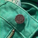 prAna  2/26 pants womens green skinny zip and button close Photo 9