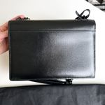 Saint Laurent New YSL Sunset Medium Monogram Crossbody Bag in All Black Photo 5