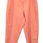 Liz Claiborne  Lizsport Wrinkle Free Michaela Linen Trouser Pants‎ Orange pink 12 Photo 0
