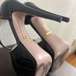 Gucci Black Patent Leather Vernice Crystal/Napa Charlott Nero Size IT 36, US 6. Photo 9