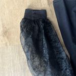 ZARA  Organza Sleeve Blouse Long Sleeve Back Size Large Photo 4