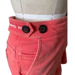 Wildfang The Essential Denim Work Skirt in Salmon Pink Size Large Photo 5