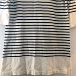 Anthropologie Dress Allihop Belmont Button Striped Sailor Dress Sz M EUC Photo 5